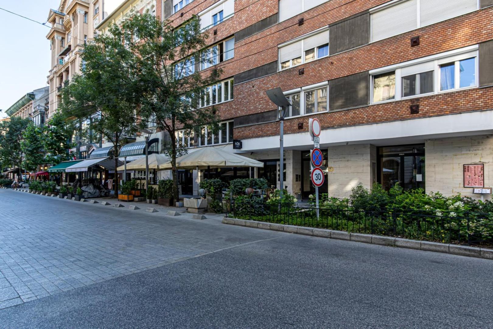 Oasis Apartment On The Broadway With Ac Budapest Esterno foto